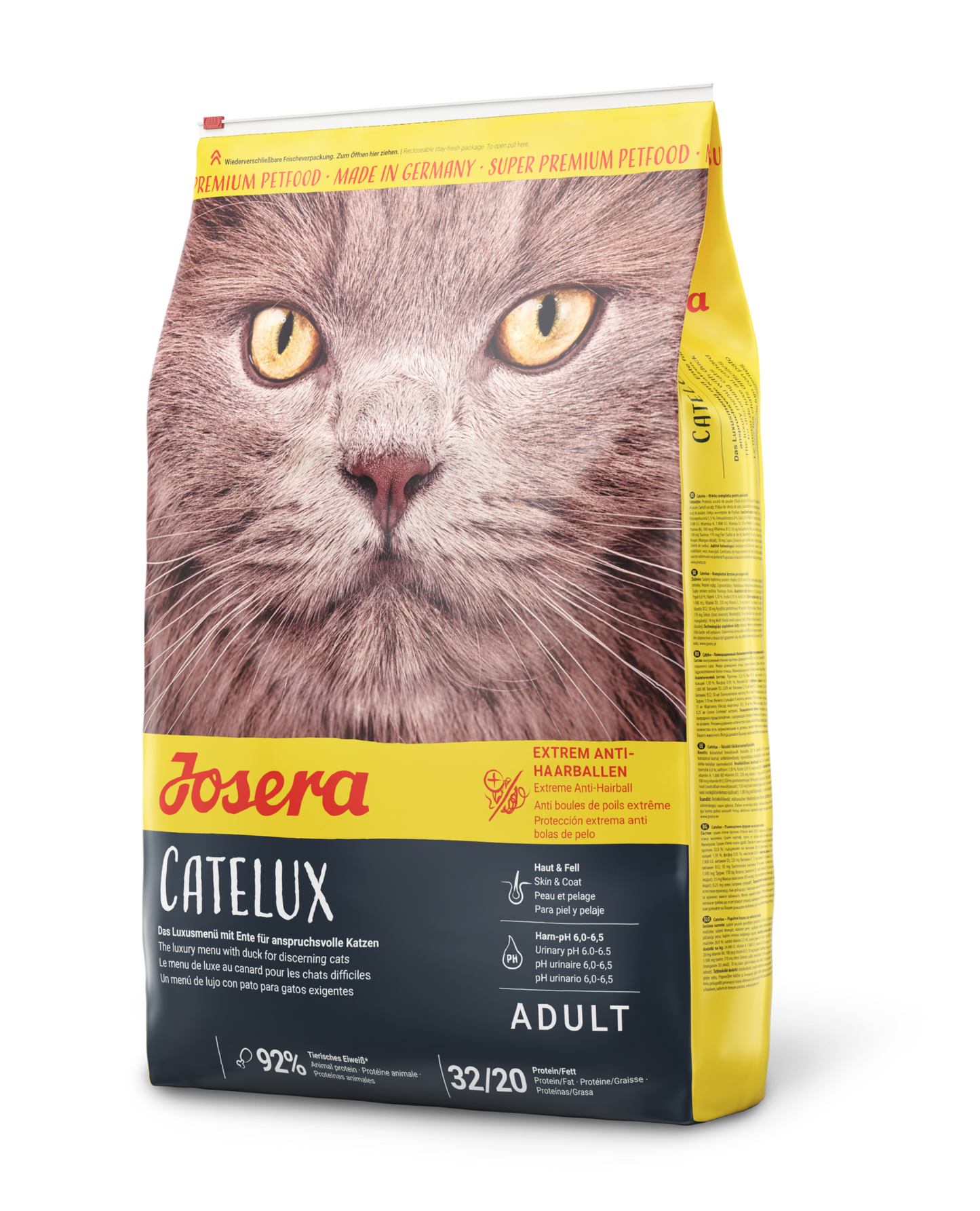 Josera Catelux Dry Cat Food – Hairball Control & Skin Support