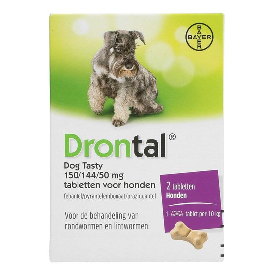 Drontal Tablets for Dogs – Deworming Medicine in Pakistan- 1 tablet