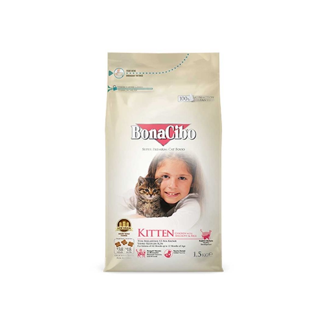 Bonacibo Kitten Food 1.5KG – Best Kitten Food in Pakistan