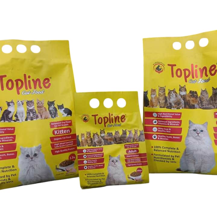 Topline Adult Cat Food – Chicken & Fish | Affordable Cat Food in Pakistan