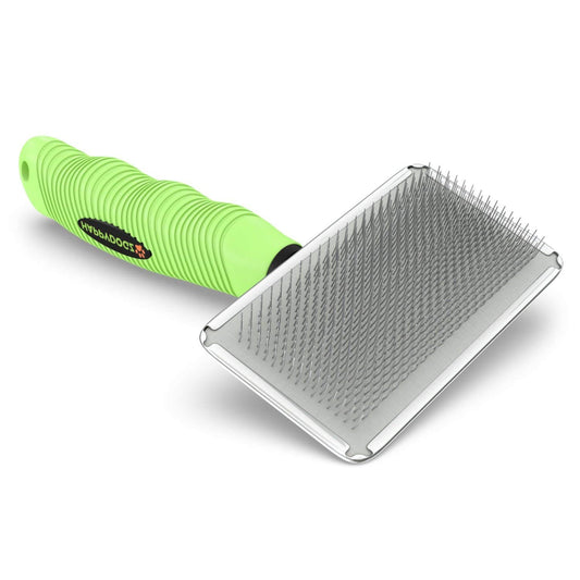 Slicker Brush for Dogs & Cats – Large Shedding Tool