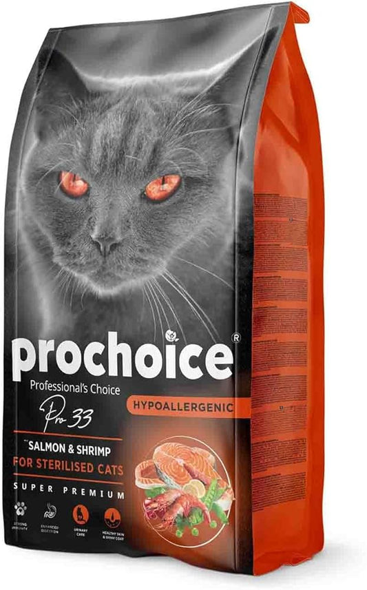 ProChoice Sterilized Cat Food – Pro Choice Cat Biscuits for Neutered Cats | Balanced Nutrition