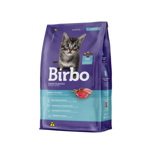 Birbo Premium Kitten Food – Beef & Chicken Flavor | Complete Nutrition-1kg