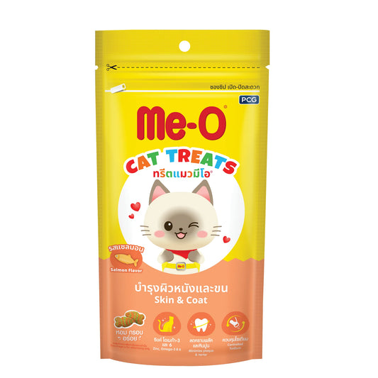 Me-O Dry Cat Treats – Crunchy, Tasty & Nutritious Bites- 50g