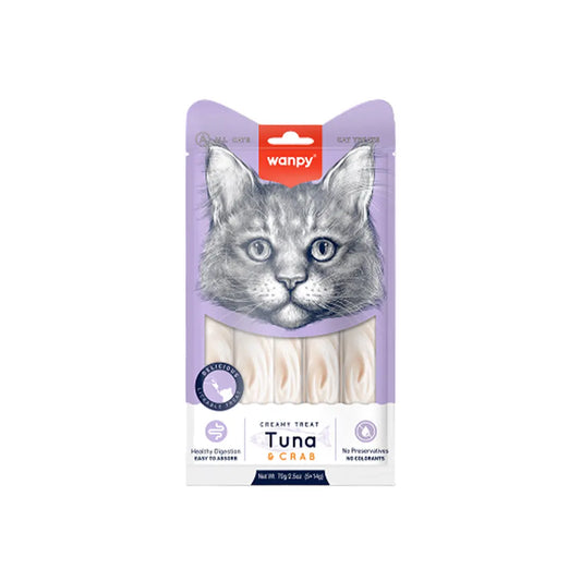 Wanpy Creamy Treat Tuna & Crab