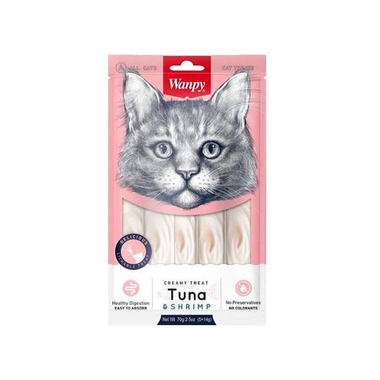 Wanpy Creamy Lickable Treat - Tuna & Shrimp