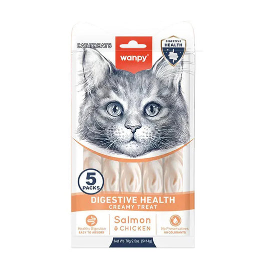 Wanpy Cat Treat – Digestive Health Support- Medicated