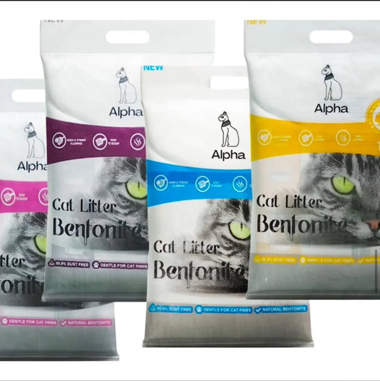 Alpha Bentonite Cat Litter – Strong Clumping & Odor Control