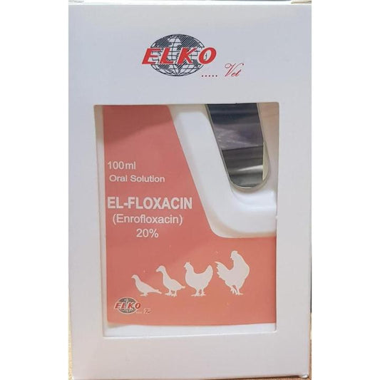 El-Floxacin 100ML – Bird Medicine for Pets & Poultry in Pakistan