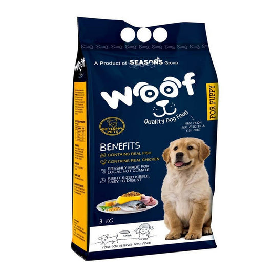 Seasons Woof Puppy Food – Chicken & Fish Formula 3kg